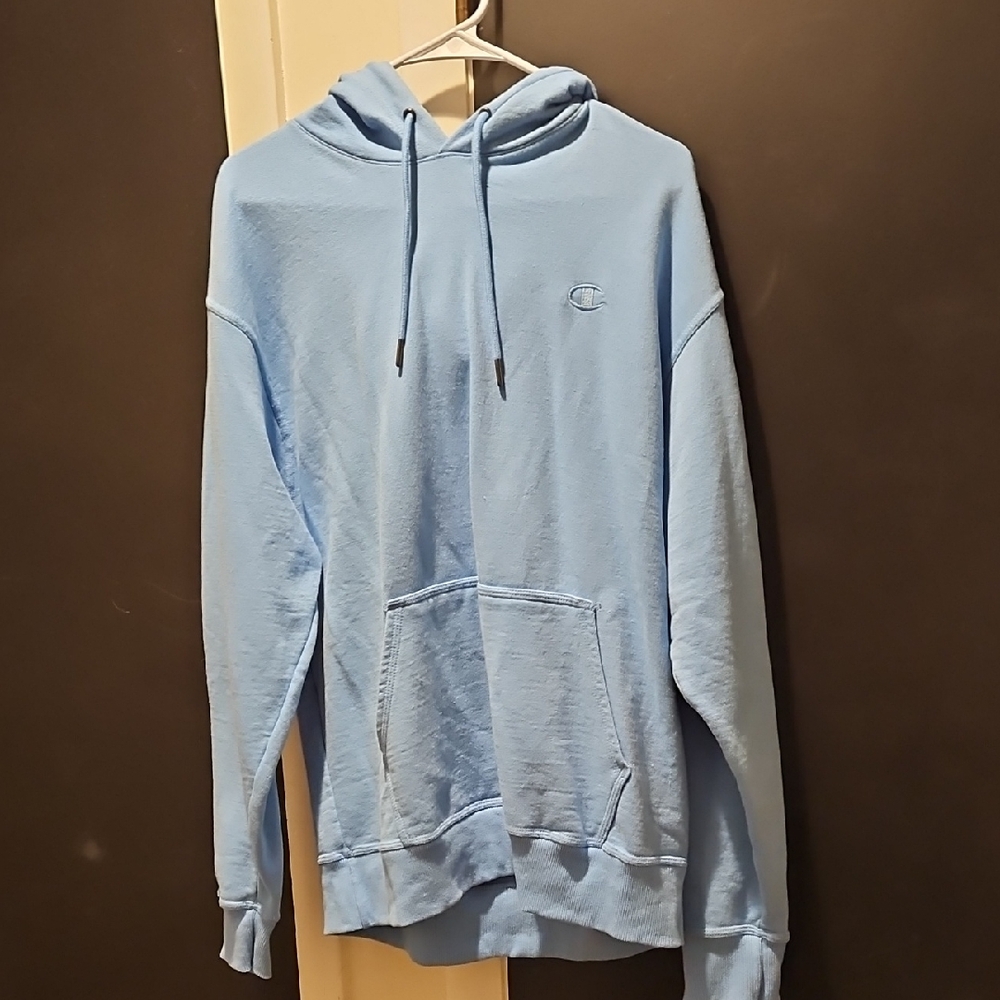 Champion Sky Blue Pullover Hoodie